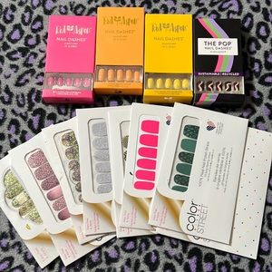 Red Aspen Nail Dashes and Color Street Nail Bundle